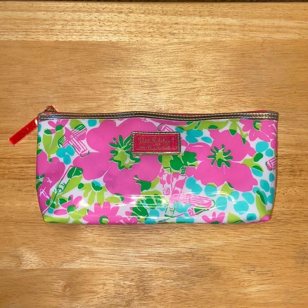 Lilly Pulitzer Estée Lauder Flower Make Up Bag